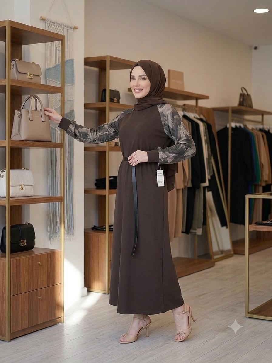 PROPET ELBİSE KAHVE