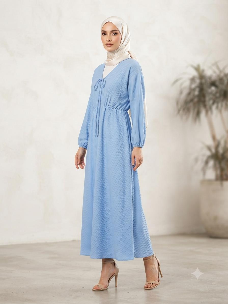 MEVLANA ELBİSE MAVİ