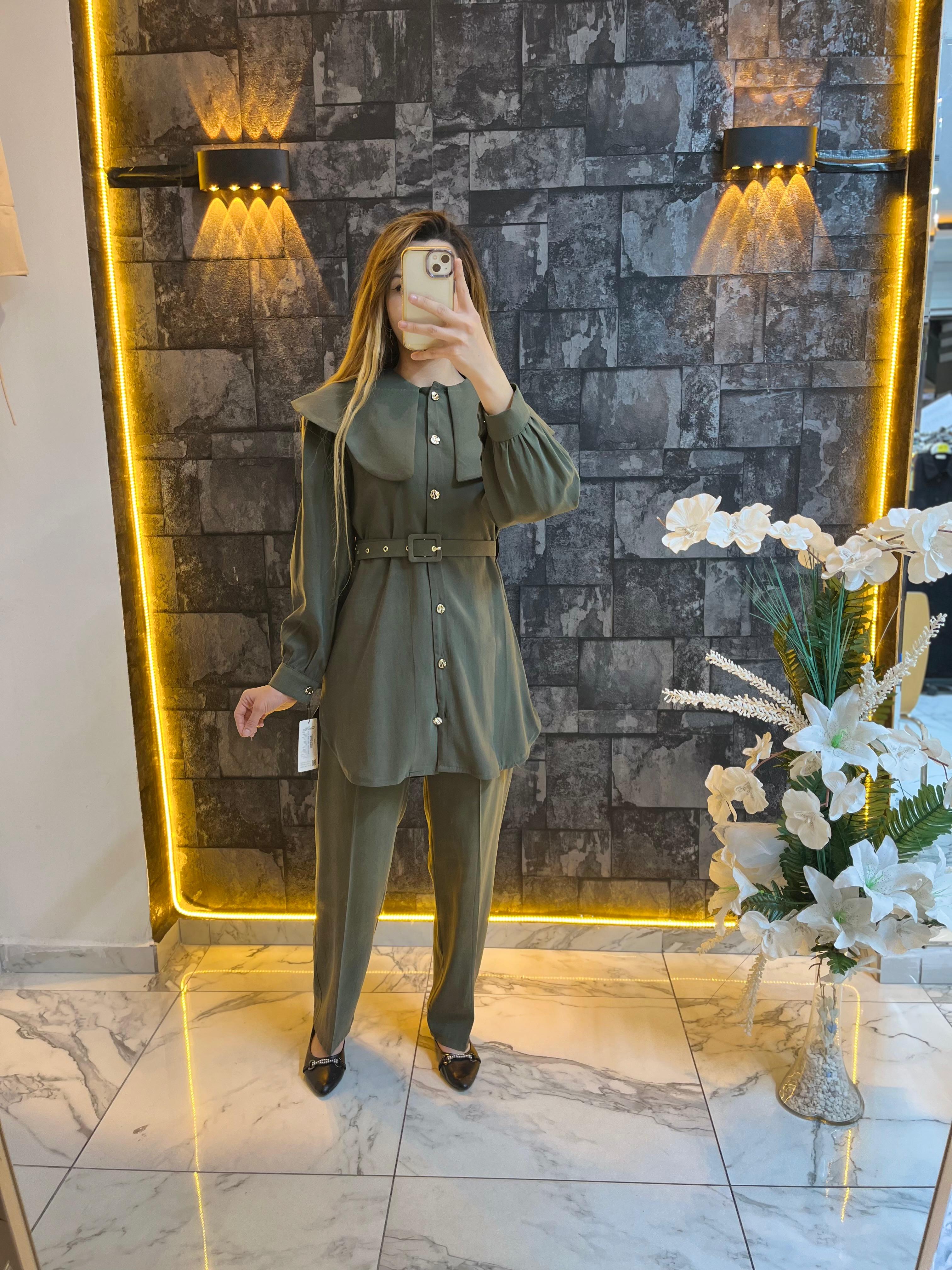 BEBE YAKA TAKIM YEŞİL